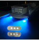 Surface mount underwater marine light blue- 45W -WKU-45B - AZLED
